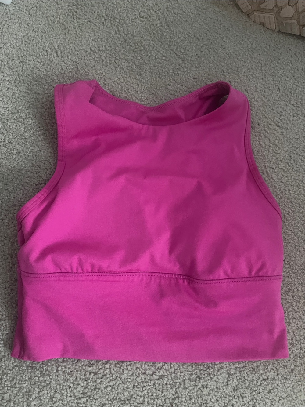 all in motion Hot Pink Crop Tank Top